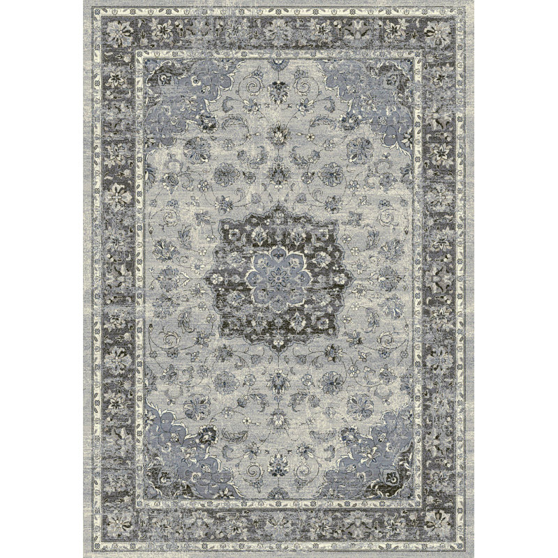 Astoria Grand Attell Silver/Gray Area Rug & Reviews Wayfair